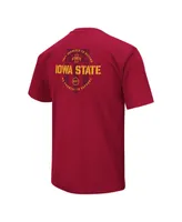 Men's Colosseum Cardinal Iowa State Cyclones Oht Military-Inspired Appreciation T-shirt