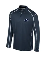 Men's Colosseum Navy Penn State Nittany Lions Cameron Quarter-Zip Windshirt