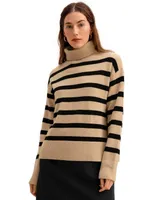 Lilysilk Women's The Tarra Stripe Sweater