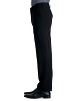 Haggar Men's Premium Comfort Straight-Fit 4-Way Stretch Wrinkle-Free Flat-Front Dress Pants