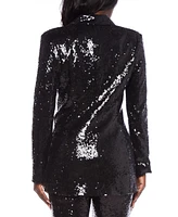 Alex & Sophia Juniors' Sequined Blazer