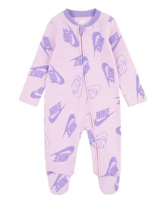 Nike Baby Boys And Girls Footed Coverall