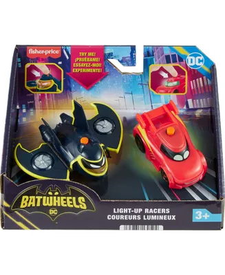 BatWheels Fisher-Price Dc Light-up 1:55 Scale Toy Cars 2-Pack Collection Set - Multi