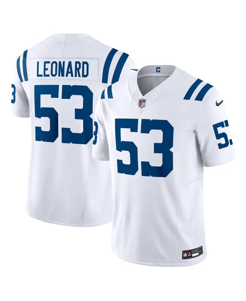 Nike Men's Shaquille Leonard Indianapolis Colts Indiana Nights Alternate Vapor F.u.s.e. Limited Jersey
