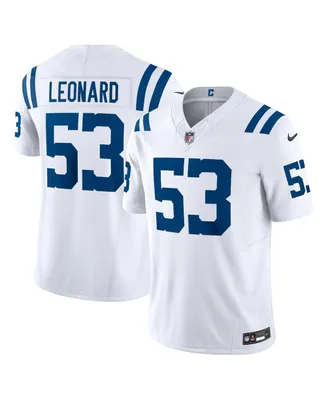 Men's Nike Shaquille Leonard White Indianapolis Colts Vapor F.u.s.e. Limited Jersey