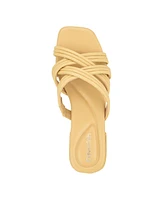 Calvin Klein Women's Trivy Strappy Square Toe Dress Sandals