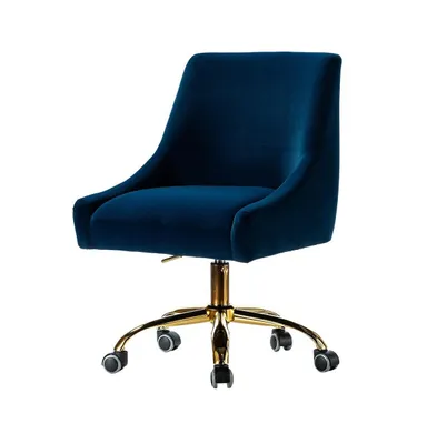 Hulala Home Modern Cute Desk Chair with Adjustable Swivel