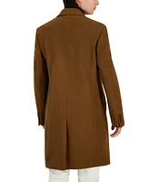 Michael Kors Men's Classic Fit Luxury Wool Cashmere Blend Overcoats