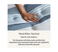 Closeout! Beautyrest Harmony Lux Coral Island 15.75" Plush Pillow Top Mattress