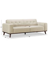 Vicenza 84" Mid-Century Upholstered Sofa