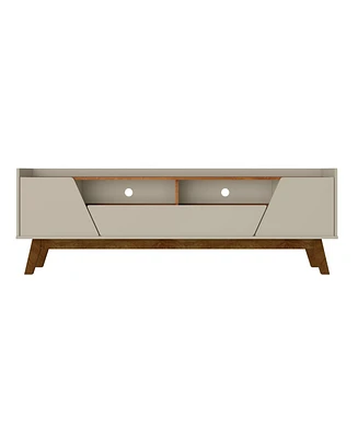 Manhattan Comfort Marcus 70.86" Medium Density Fiberboard 4-Shelf Tv Stand