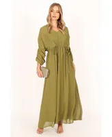 Petal and Pup Women's Ramona Long Sleeve Maxi Dress