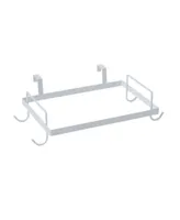 Household Essentials Metal Over The Door Trash Bag Holder