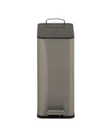 Household Essentials Stainless Steel Slim Trash Can