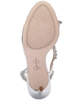 Jessica Simpson Women's Jaycin Barely-There Rhinestone Evening Sandals