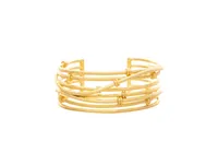 Satin Mini Mina Knotted Cuff Bracelet