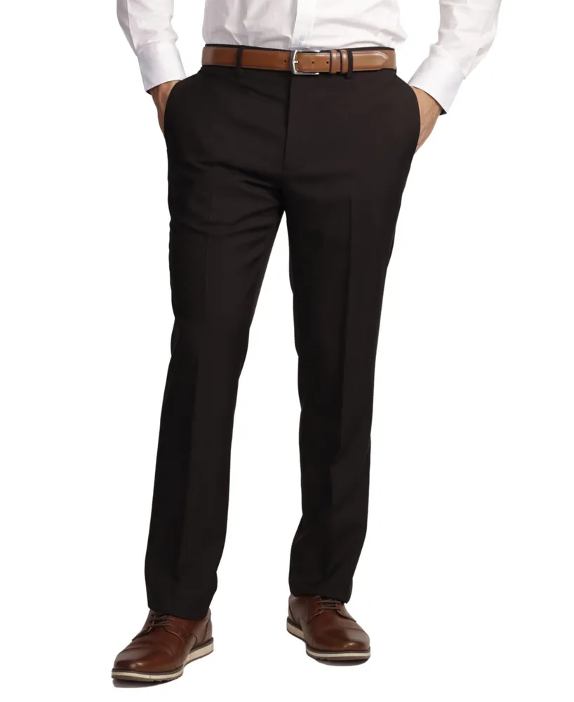 Tailorbyrd Mens Solid Dress Pant