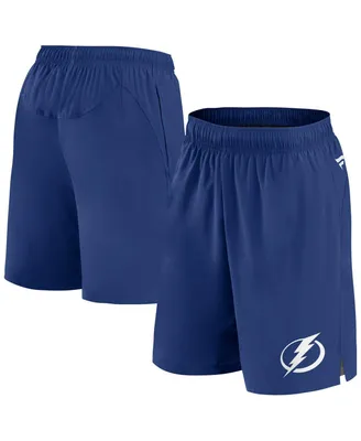 Men's Fanatics Blue Tampa Bay Lightning Authentic Pro Tech Shorts