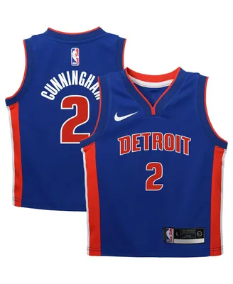 Infant Boys and Girls Nike Cade Cunningham Blue Detroit Pistons Swingman Player Jersey - Icon Edition