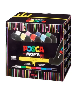 Posca Mop'R Paint Markers, Set of 8