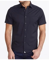 UNTUCKit Men's Regular Fit Wrinkle-Free Performance Short Sleeve Gironde Button Up Shirt