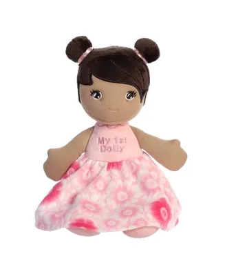 ebba Medium First Doll Elegant Baby Plush Toy Pink 12"
