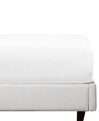 Cool Percale Fitted Sheet Only 100 Organic Cotton Fully Elasticized With Deep Pocket By California Design Den