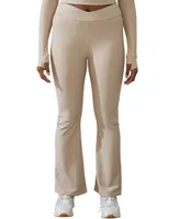 Cotton On Women's Fleece Lined Full Length Flare Pant