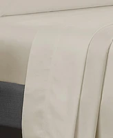 Luxury Queen Size Flat Sheet Only - 600 Thread Count 100% Cotton Sateen - Soft, Breathable and Durable Top Sheet by California Design Den