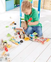 Hape Fix It Kid's Wooden Tool Box Play Set