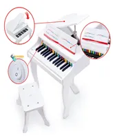 Hape Deluxe White Grand Piano Musical Toy