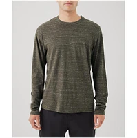 Organic Cotton The Mix Long Sleeve Crew Tee