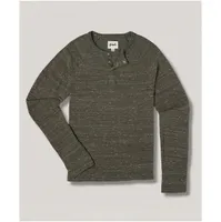 Organic Cotton The Mix Long Sleeve Henley Tee