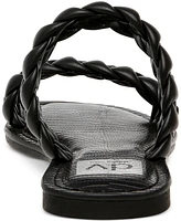 Dv Dolce Vita Women's Jocee Double Band Braided Slide Flat Sandals