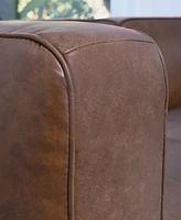 Blake 42" Leather Modern Deep Seat Chair