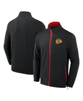 Men's Fanatics Black Chicago Blackhawks Authentic Pro Rink Full-Zip Jacket