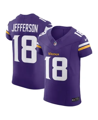 Men's Nike Justin Jefferson Purple Minnesota Vikings Vapor F.u.s.e. Elite Jersey