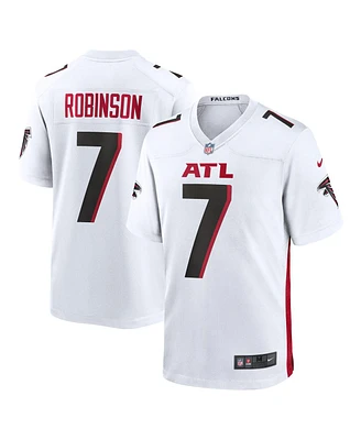 Nike Men's Bijan Robinson Atlanta Falcons 2023 Nfl Draft First Round Pick Throwback Game Jersey