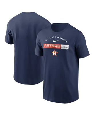 Men's Nike Navy Houston Astros 2023 Al West Division Champions T-shirt