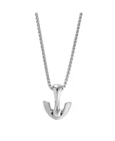 Skagen Men's Pendler Silver Stainless Steel Pendant Necklace