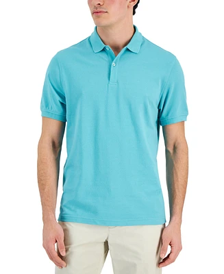 Club Room Men's Classic Fit Performance Stretch Polo, Created for Macy's