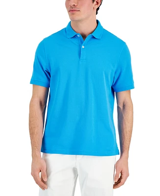 Club Room Men's Classic Fit Performance Stretch Polo, Created for Macy's