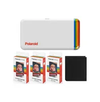 Polaroid Originals Hi-Print 2x3 Inch Pocket Printer with 3 Back Paper and Album Bundle/pack