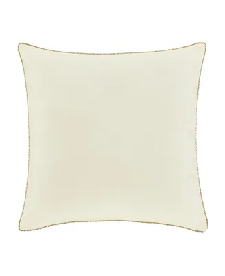 J Queen New York Noelle Square Embellished Decorative Pillow, 18"