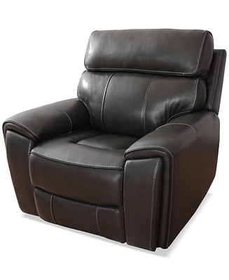 Closeout! Hutchenson 43" Zero Gravity Leather Recliner, Created for Macy's