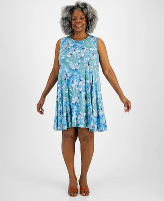 Style & Co Plus Printed Flip-Flop Dress, Created for Macy's