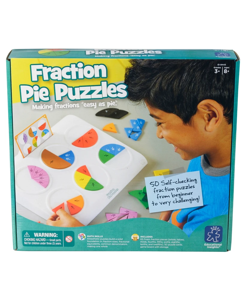 Educational Insights Fraction Pie Puzzles