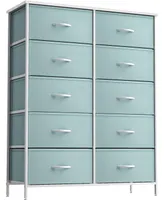 Sorbus 10 Drawers Storage Dresser