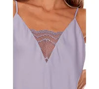 Flora by Flora Nikrooz Women's Hazel Hammered Satin Chemise