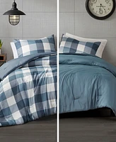 Closeout! 510 Design Jonah Plaid Check -Pc. Comforter Set